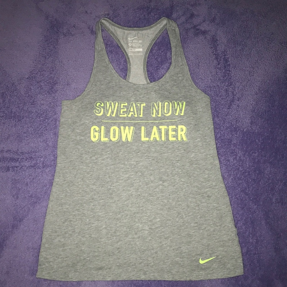 Nike raceback tank